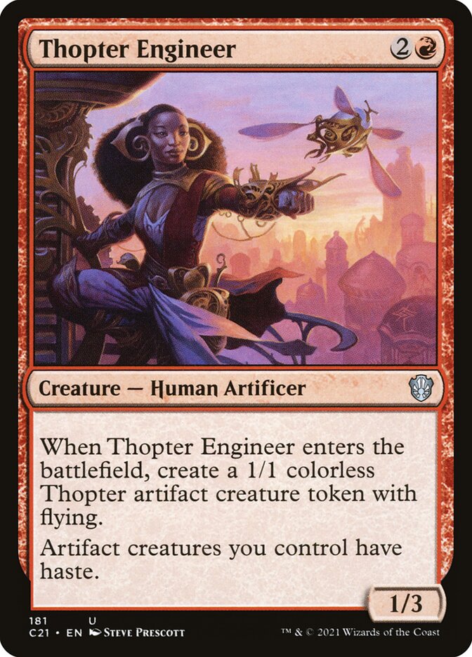 Thopter Engineer [Commander 2021] | Gear Gaming Bentonville