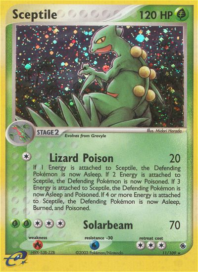 Sceptile (11/109) [EX: Ruby & Sapphire] | Gear Gaming Bentonville