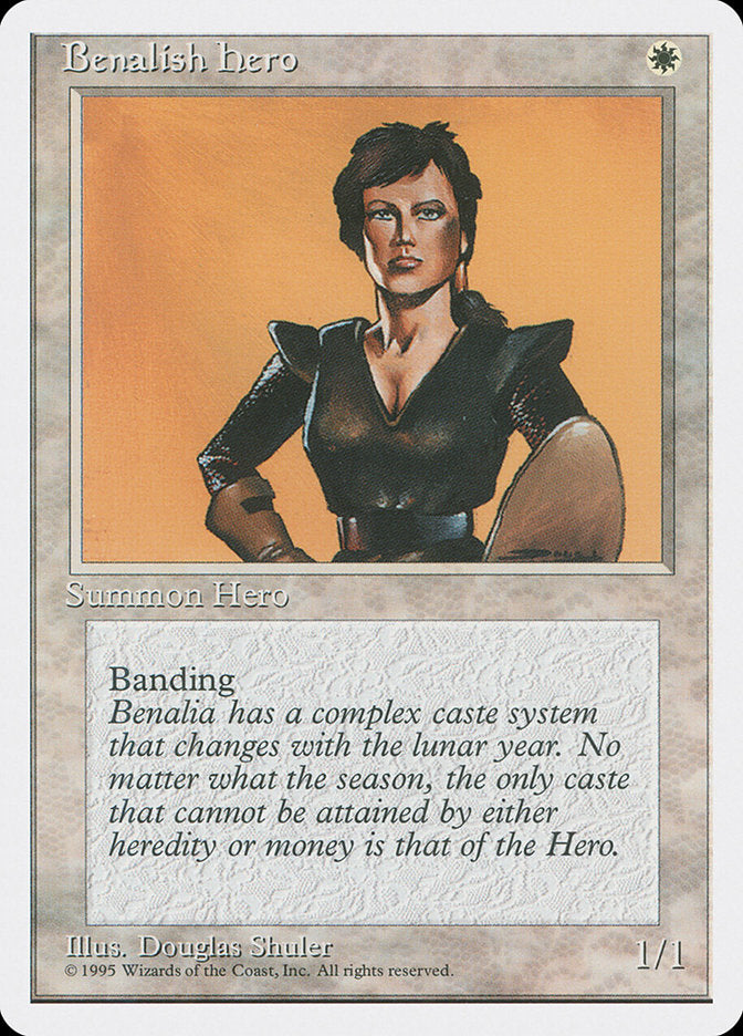 Benalish Hero [Fourth Edition] | Gear Gaming Bentonville