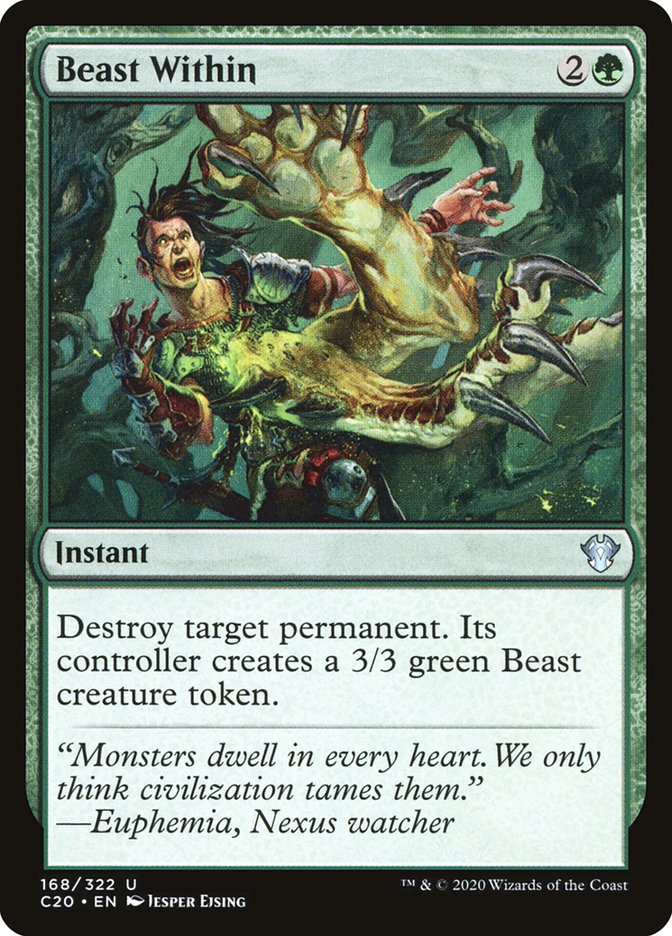 Beast Within [Commander 2020] | Gear Gaming Bentonville