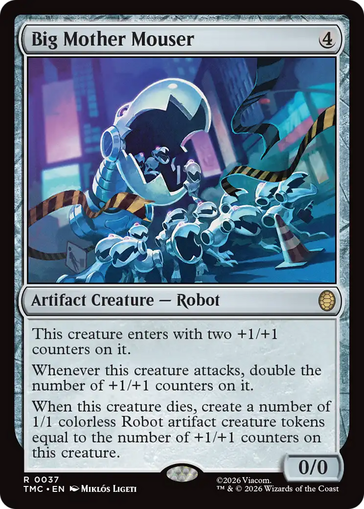 Big Mother Mouser [Teenage Mutant Ninja Turtles Commander] | Gear Gaming Bentonville
