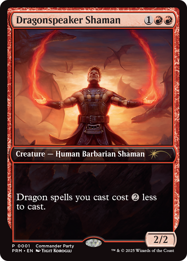 Dragonspeaker Shaman [Wizards Play Network 2025] | Gear Gaming Bentonville