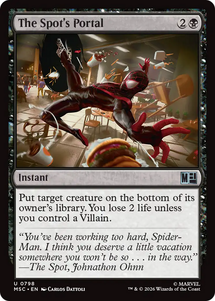 The Spot's Portal [Marvel Super Heroes Commander] | Gear Gaming Bentonville