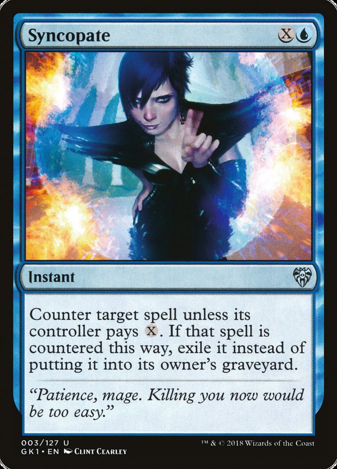 Syncopate [Guilds of Ravnica Guild Kit] | Gear Gaming Bentonville