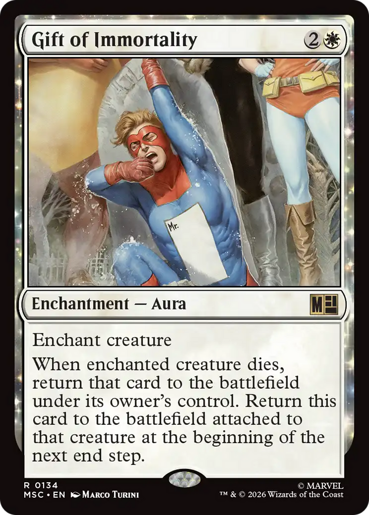 Gift of Immortality [Marvel Super Heroes Commander] | Gear Gaming Bentonville