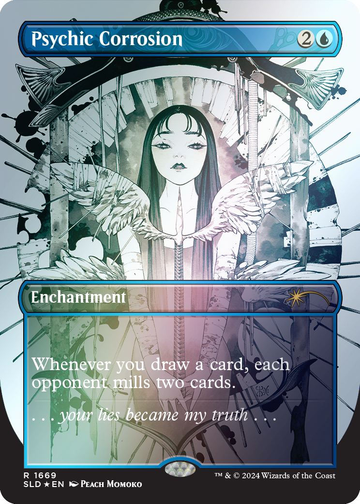Psychic Corrosion (Rainbow Foil) [Secret Lair Drop Series] | Gear Gaming Bentonville