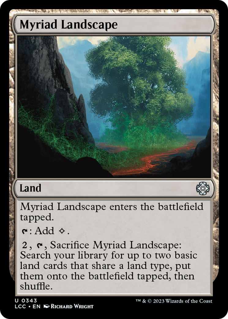 Myriad Landscape [The Lost Caverns of Ixalan Commander] | Gear Gaming Bentonville