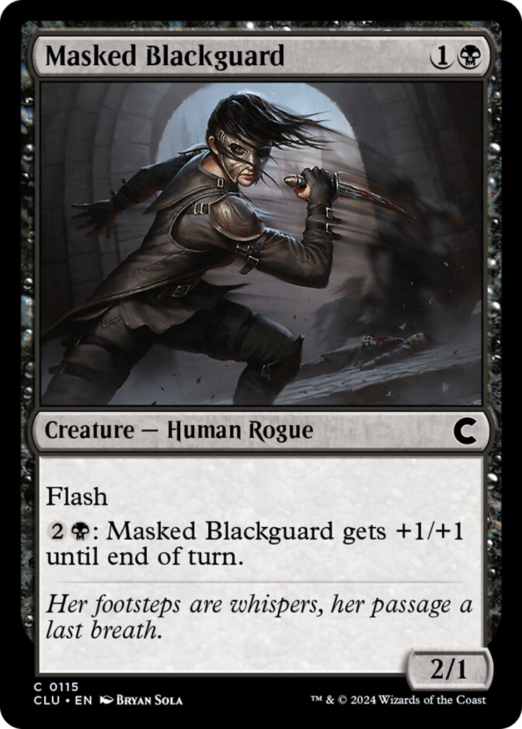 Masked Blackguard [Ravnica: Clue Edition] | Gear Gaming Bentonville