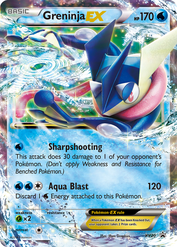 Greninja EX (XY20) [XY: Black Star Promos] | Gear Gaming Bentonville