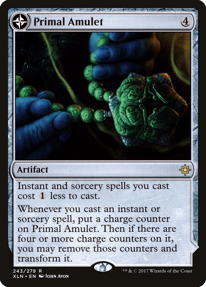 Primal Amulet // Primal Wellspring [Ixalan] | Gear Gaming Bentonville