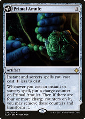 Primal Amulet // Primal Wellspring [Ixalan] | Gear Gaming Bentonville