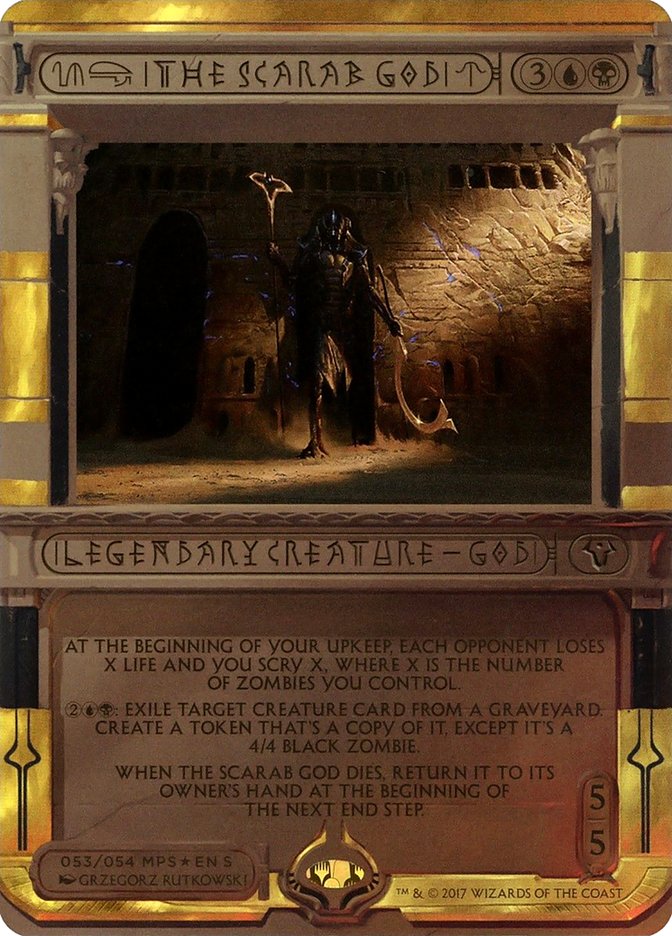 The Scarab God (Invocation) [Amonkhet Invocations] | Gear Gaming Bentonville