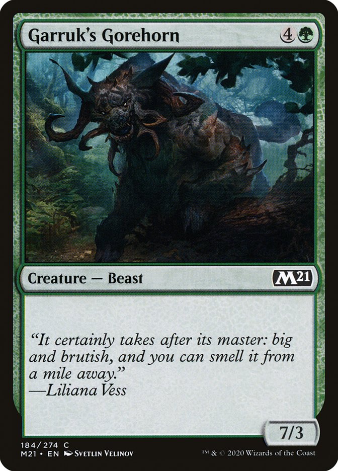 Garruk's Gorehorn [Core Set 2021] | Gear Gaming Bentonville