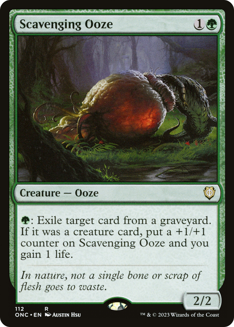 Scavenging Ooze [Phyrexia: All Will Be One Commander] | Gear Gaming Bentonville