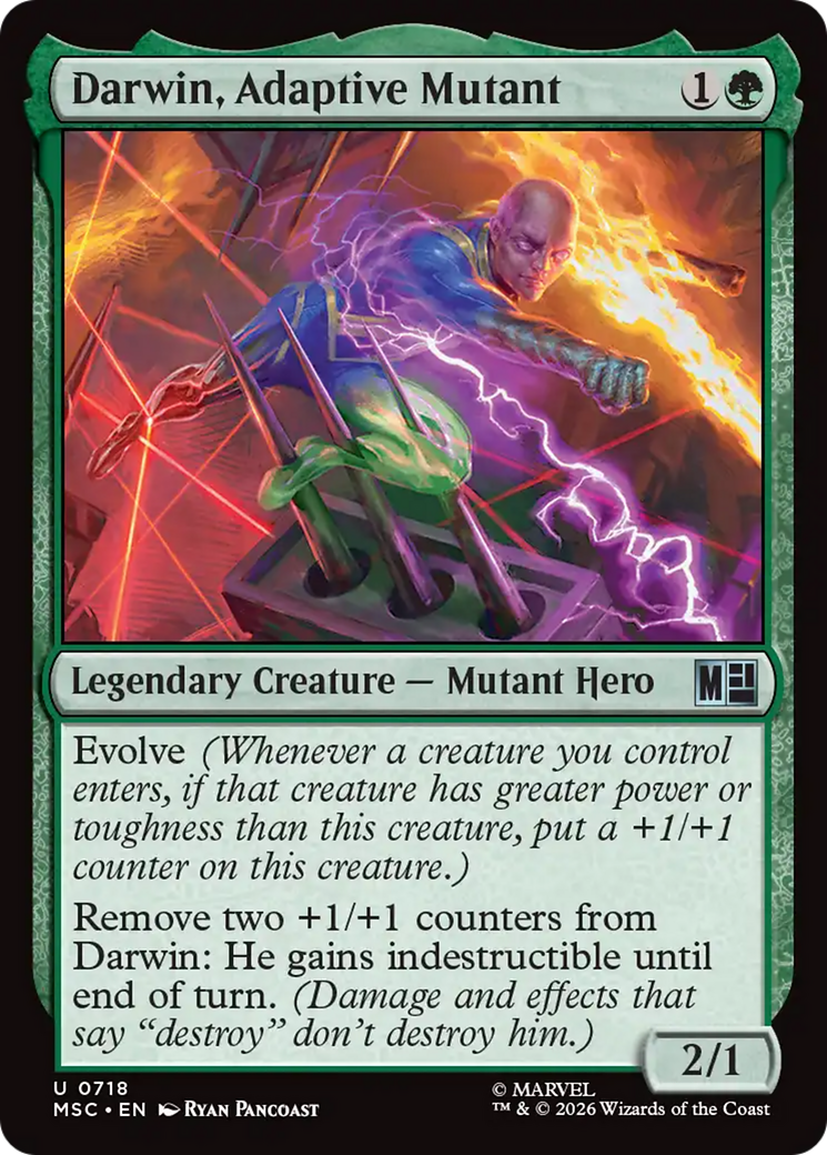 Darwin, Adaptive Mutant [Marvel Super Heroes Commander] | Gear Gaming Bentonville