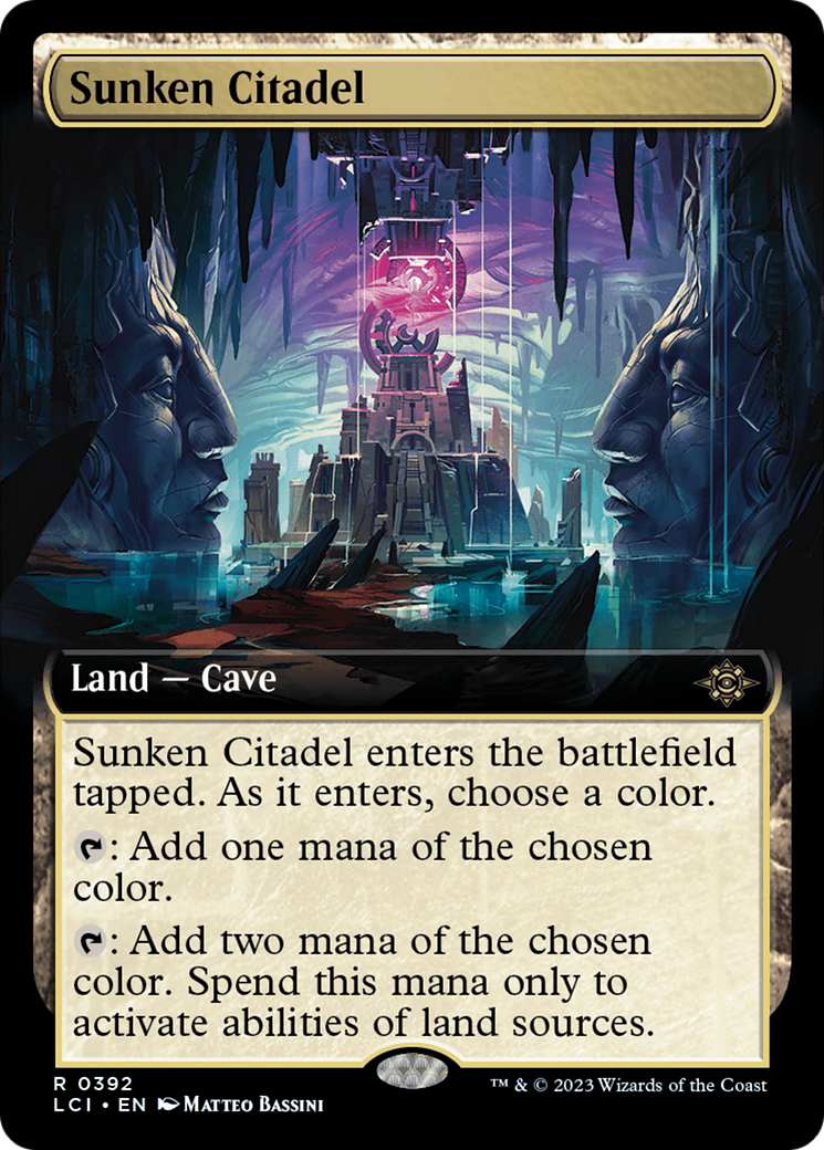 Sunken Citadel (Extended Art) [The Lost Caverns of Ixalan] | Gear Gaming Bentonville