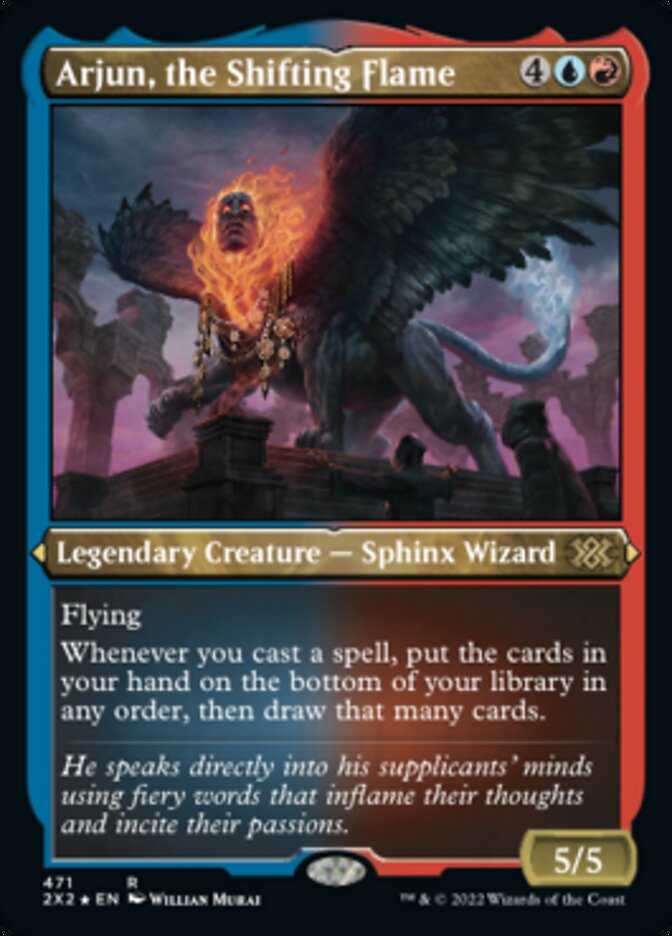 Arjun, the Shifting Flame (Foil Etched) [Double Masters 2022] | Gear Gaming Bentonville