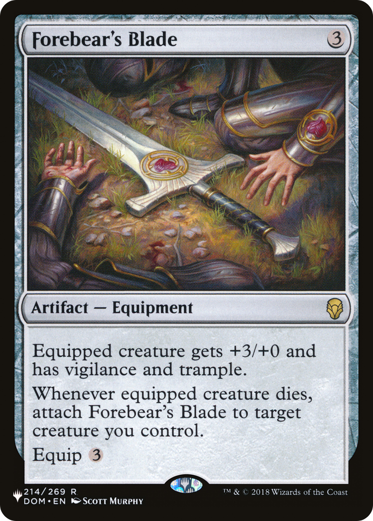 Forebear's Blade [The List] | Gear Gaming Bentonville