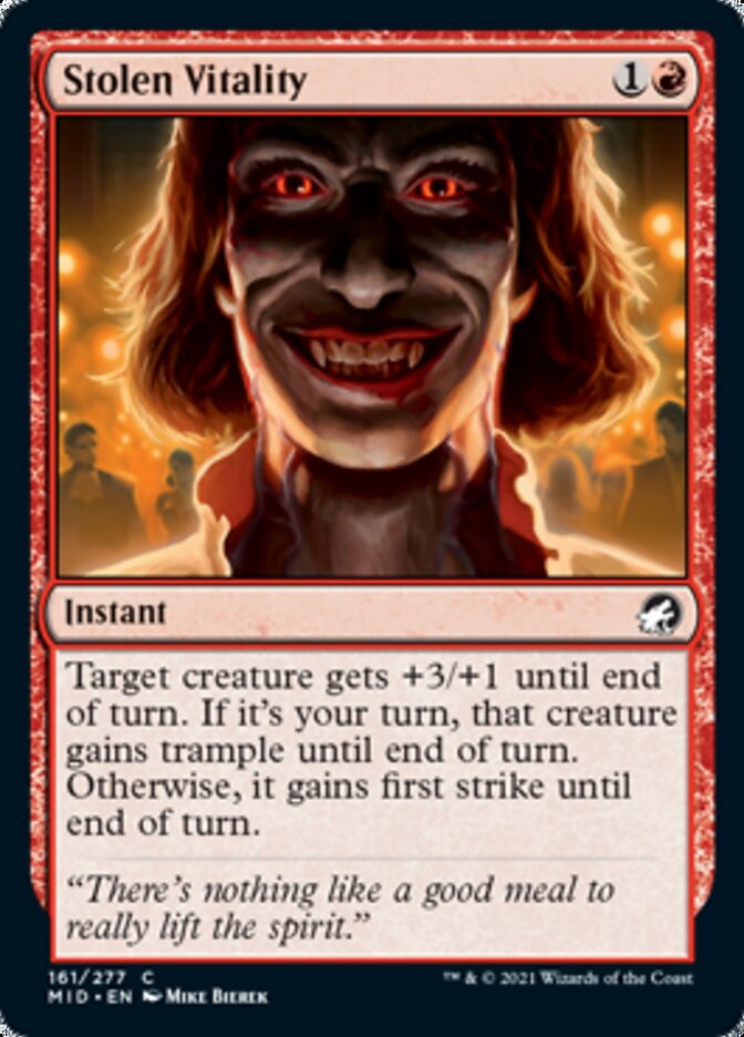 Stolen Vitality [Innistrad: Midnight Hunt] | Gear Gaming Bentonville