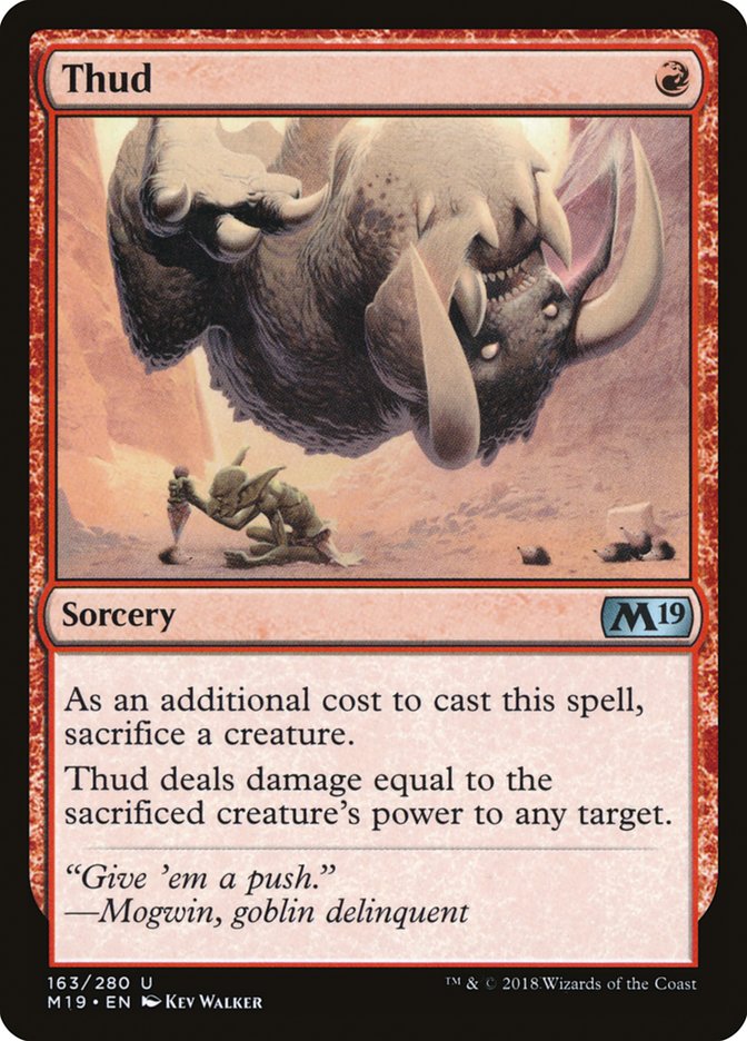 Thud [Core Set 2019] | Gear Gaming Bentonville