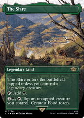 The Shire (Borderless) (Surge Foil) [The Lord of the Rings: Tales of Middle-Earth] | Gear Gaming Bentonville