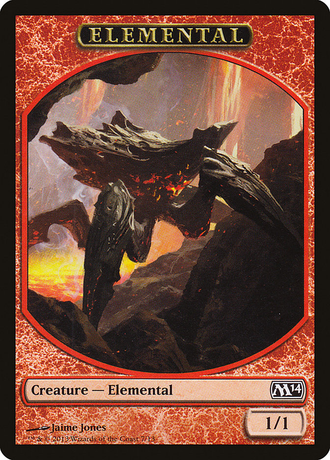 Elemental Token (7/13) [Magic 2014 Tokens] | Gear Gaming Bentonville