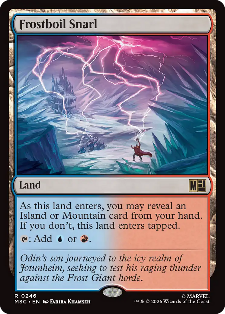 Frostboil Snarl [Marvel Super Heroes Commander] | Gear Gaming Bentonville