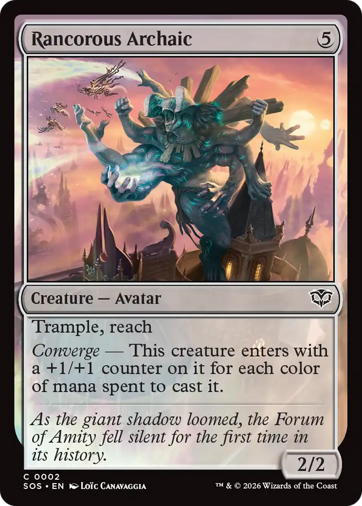 Rancorous Archaic [Secrets of Strixhaven] | Gear Gaming Bentonville