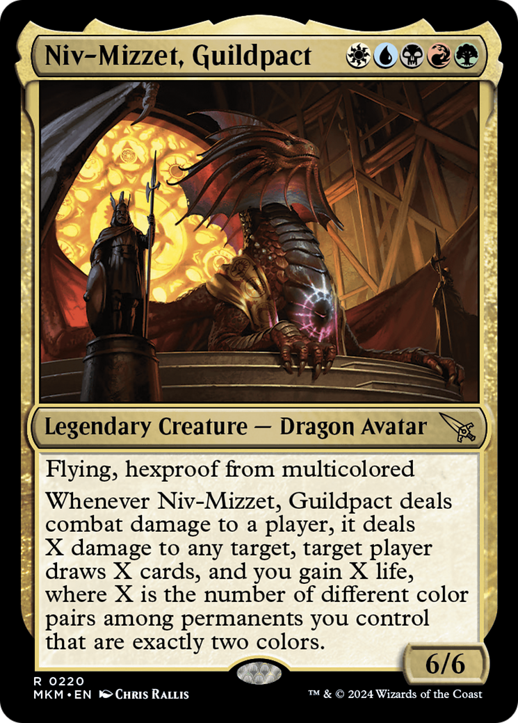 Niv-Mizzet, Guildpact [Murders at Karlov Manor] | Gear Gaming Bentonville