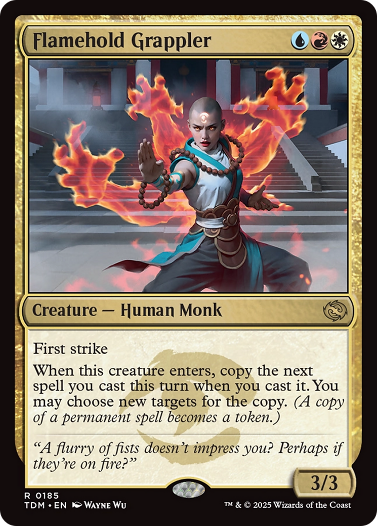 Flamehold Grappler [Tarkir: Dragonstorm] | Gear Gaming Bentonville