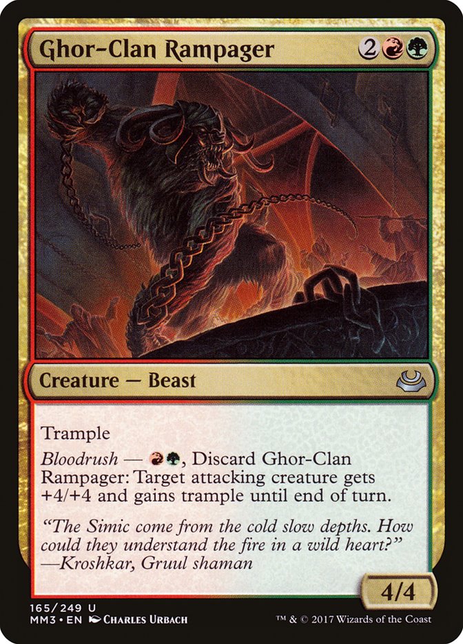 Ghor-Clan Rampager [Modern Masters 2017] | Gear Gaming Bentonville