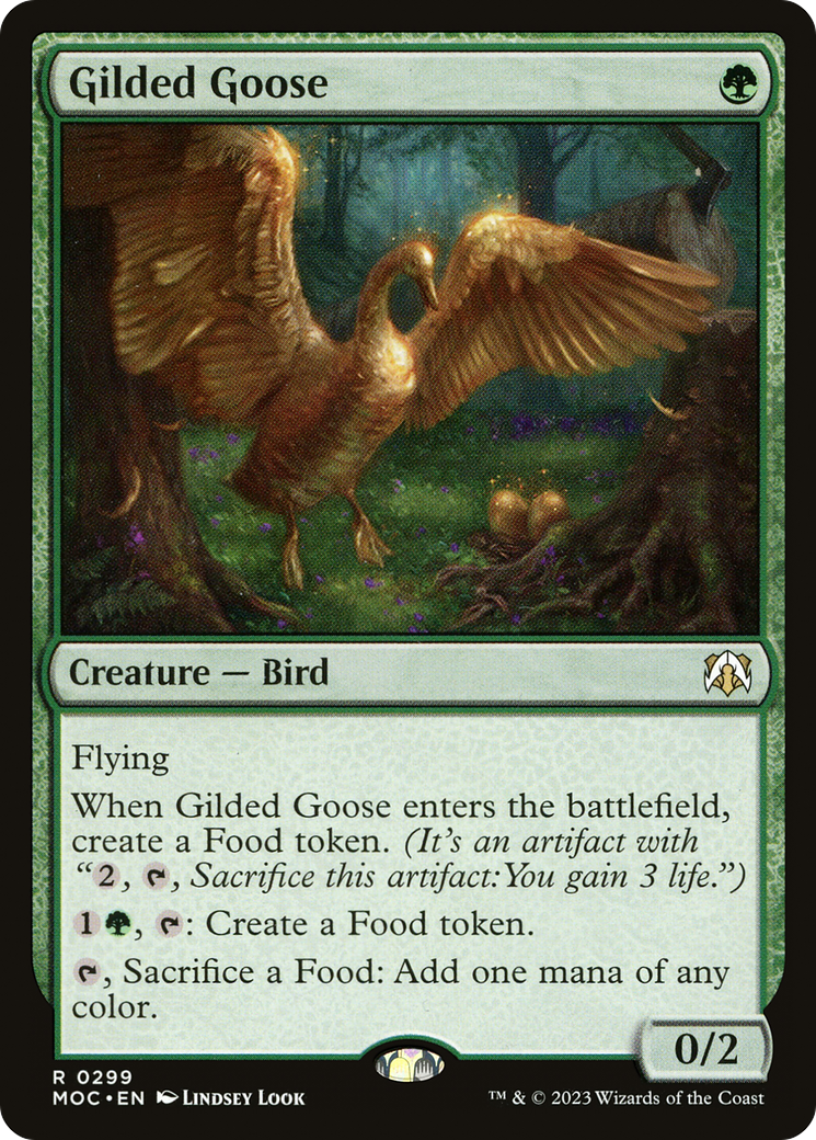 Gilded Goose [March of the Machine Commander] | Gear Gaming Bentonville