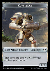 Servo // Construct (0041) Double-Sided Token [Commander Masters Tokens] | Gear Gaming Bentonville