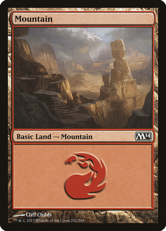 Mountain (242) [Magic 2014] | Gear Gaming Bentonville