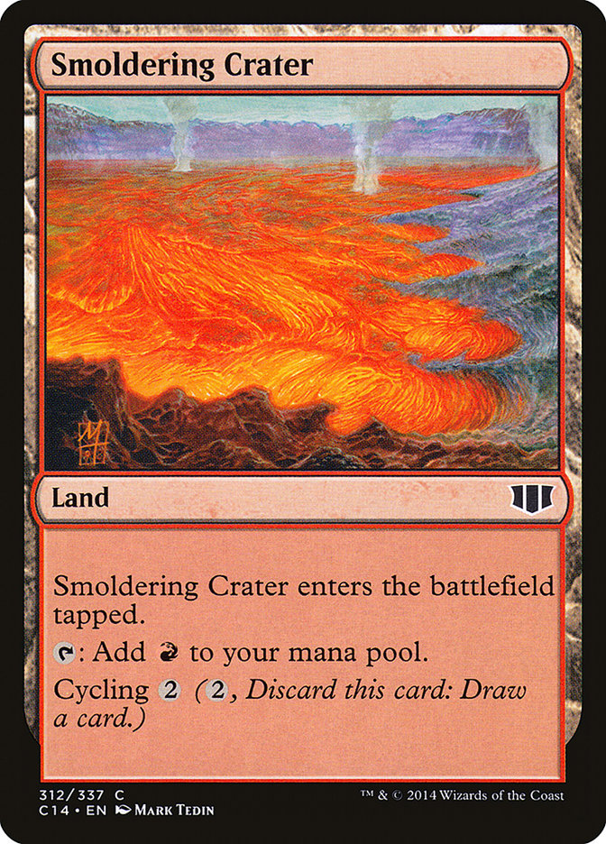 Smoldering Crater [Commander 2014] | Gear Gaming Bentonville
