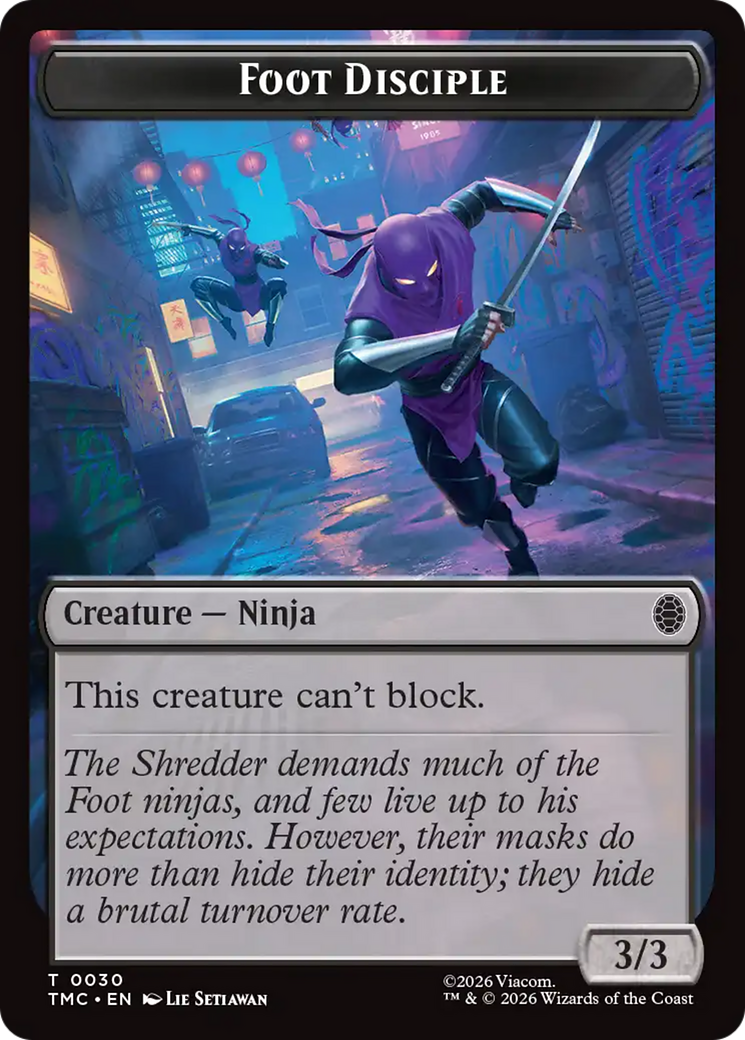 Foot Disciple [Teenage Mutant Ninja Turtles Commander] | Gear Gaming Bentonville