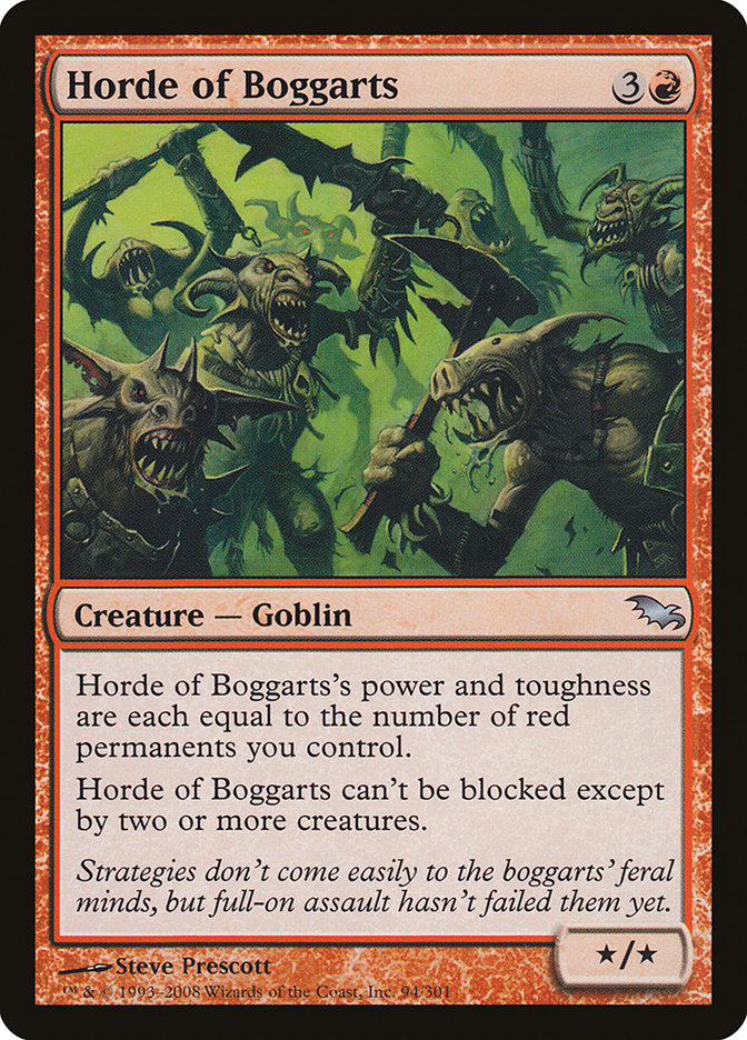 Horde of Boggarts [Shadowmoor] | Gear Gaming Bentonville