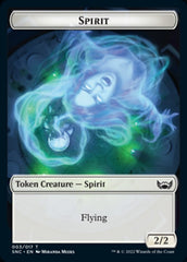 Devil // Spirit Double-Sided Token [Streets of New Capenna Tokens] | Gear Gaming Bentonville