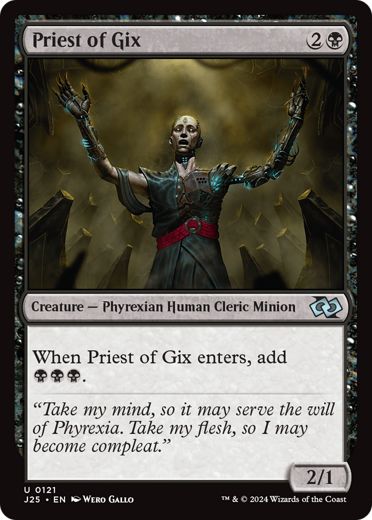 Priest of Gix [Foundations Jumpstart] | Gear Gaming Bentonville