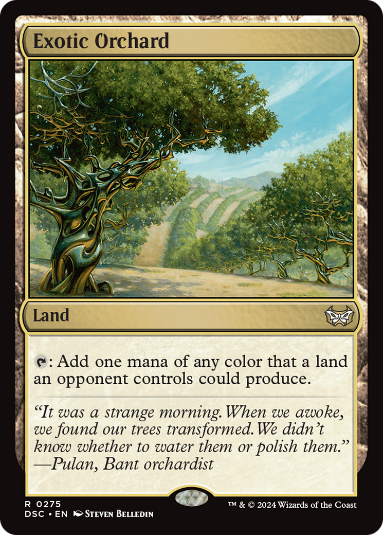 Exotic Orchard [Duskmourn: House of Horror Commander] | Gear Gaming Bentonville