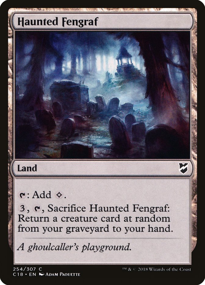 Haunted Fengraf [Commander 2018] | Gear Gaming Bentonville