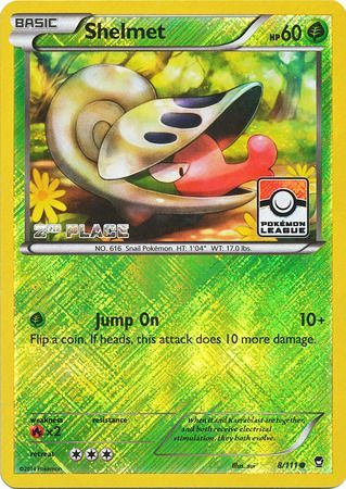 Shelmet (8/111) (League Promo 2nd Place) [XY: Furious Fists] | Gear Gaming Bentonville