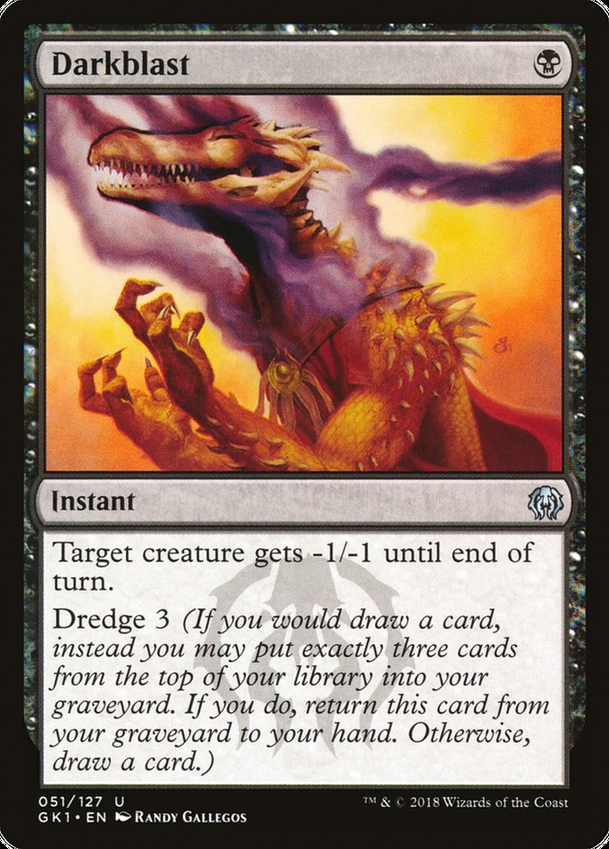 Darkblast [Guilds of Ravnica Guild Kit] | Gear Gaming Bentonville