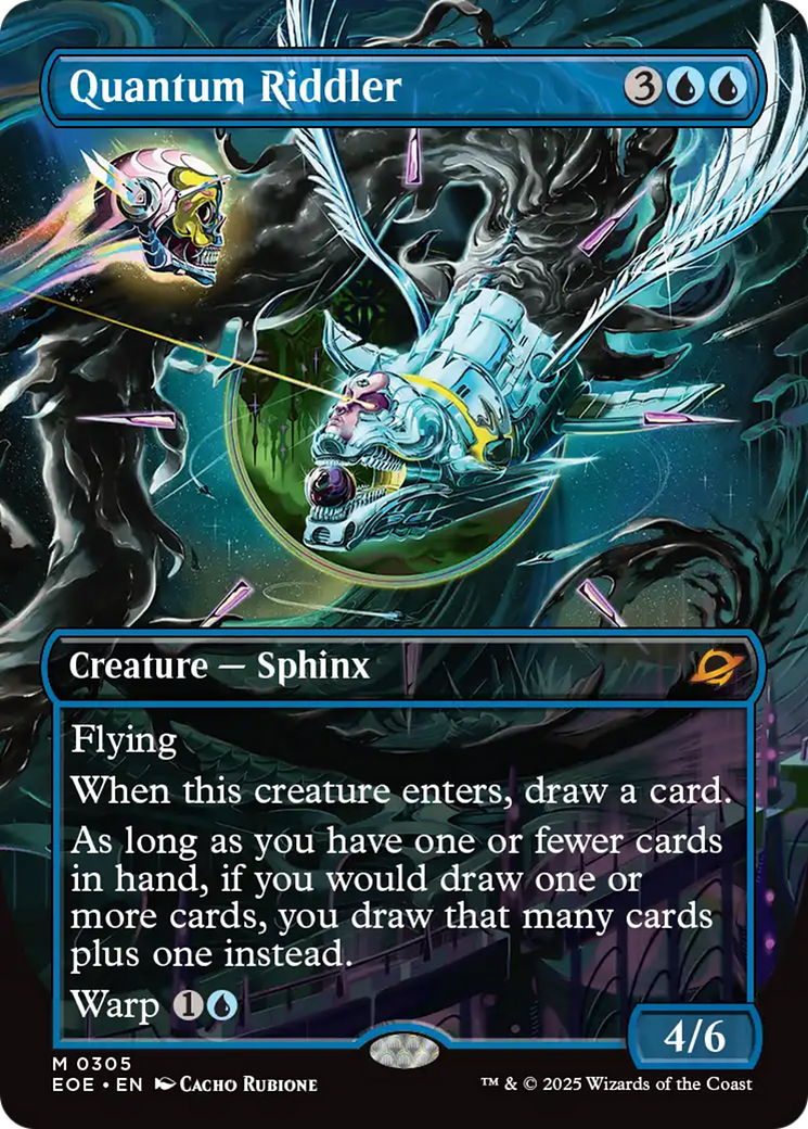 Quantum Riddler (Borderless) [Edge of Eternities] | Gear Gaming Bentonville