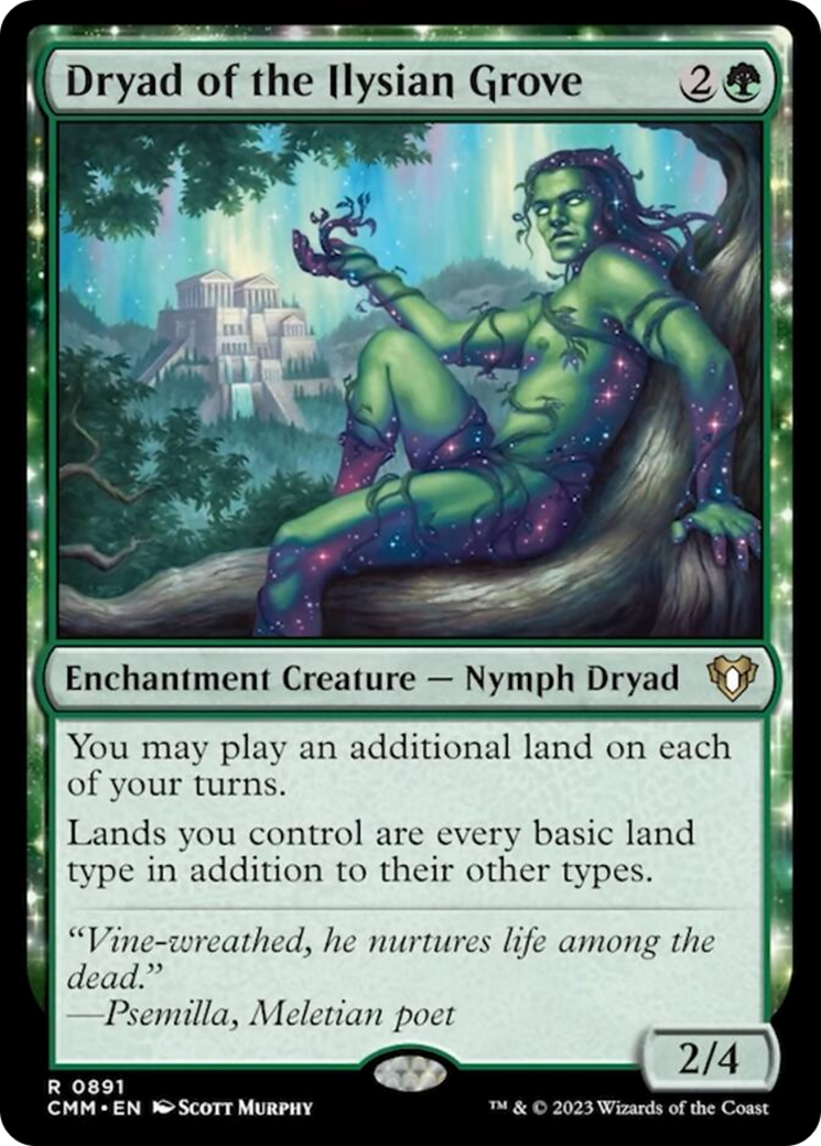 Dryad of the Ilysian Grove [Commander Masters] | Gear Gaming Bentonville