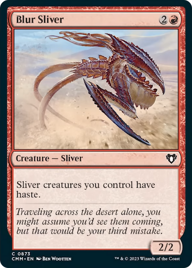 Blur Sliver [Commander Masters] | Gear Gaming Bentonville