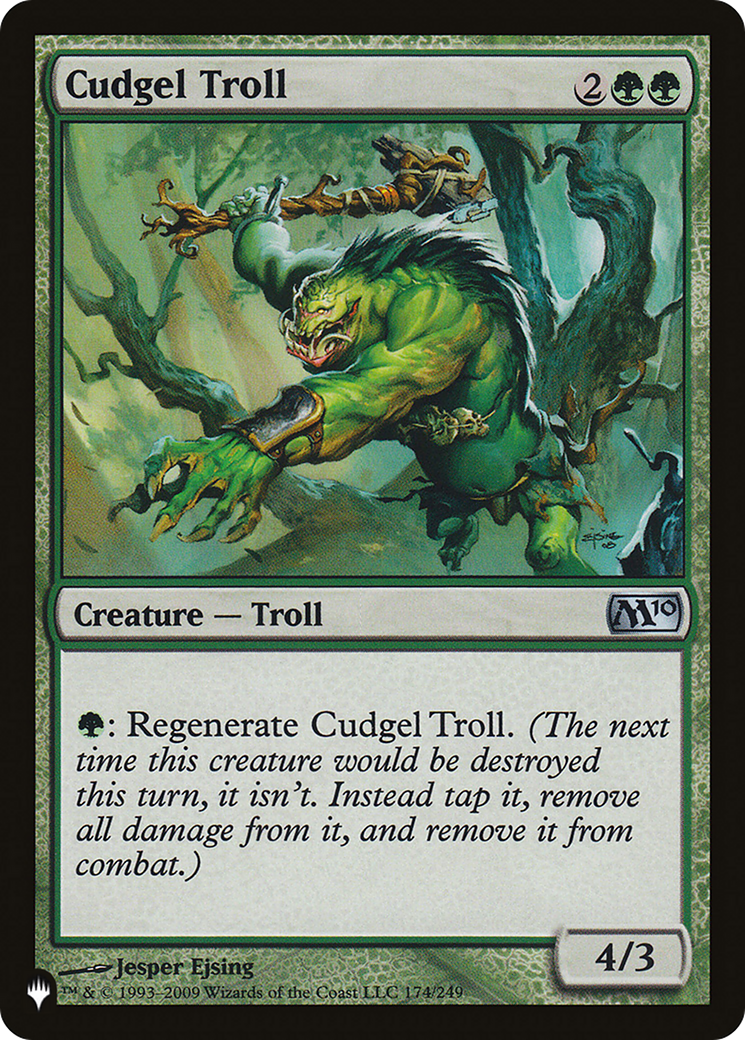 Cudgel Troll [The List Reprints] | Gear Gaming Bentonville