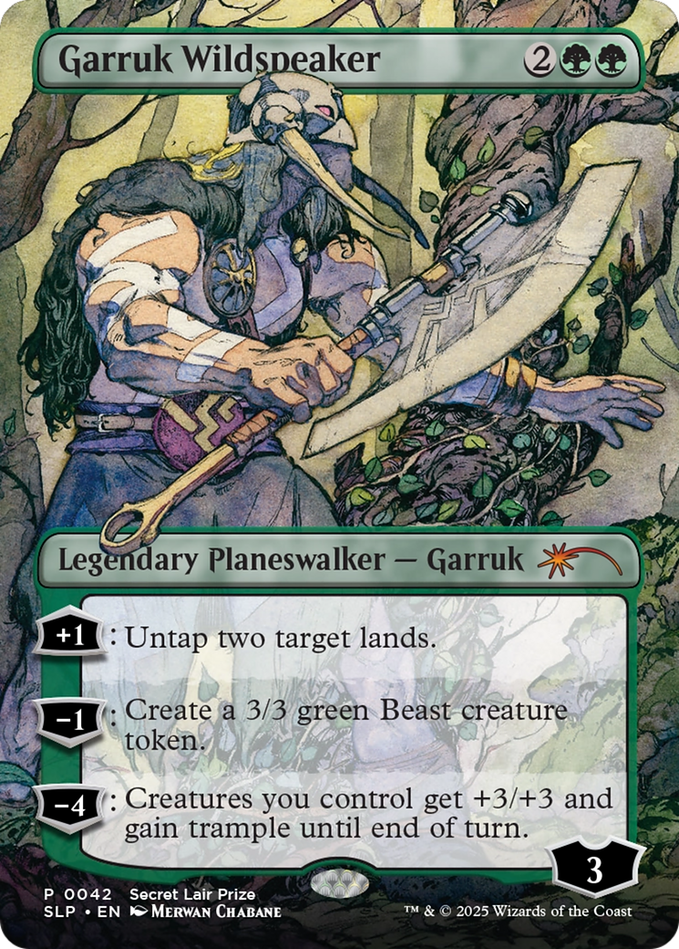 Garruk Wildspeaker [Secret Lair Showdown] | Gear Gaming Bentonville