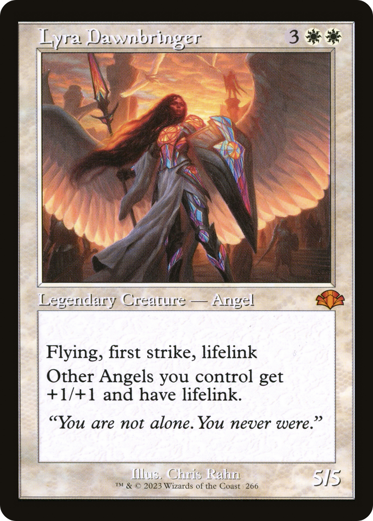 Lyra Dawnbringer (Retro) [Dominaria Remastered] | Gear Gaming Bentonville