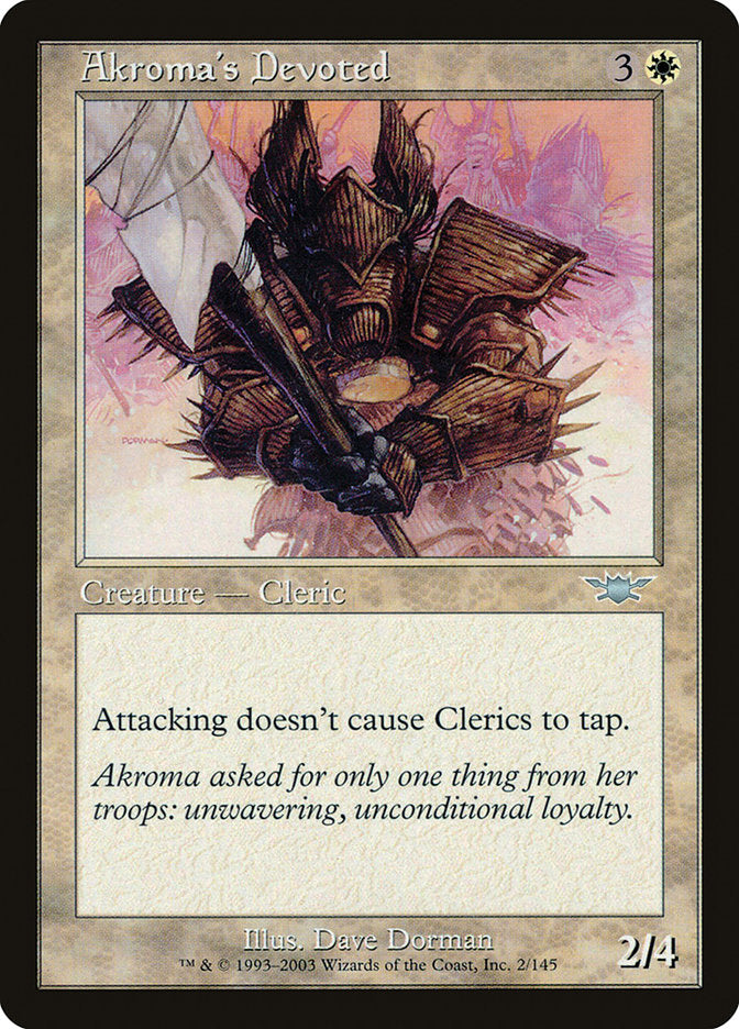 Akroma's Devoted [Legions] | Gear Gaming Bentonville